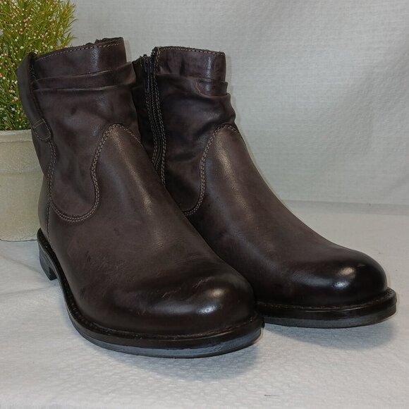 MICHAEL BY MICHAEL SHANNON ANKLE BOOTS, SHERPA LINED, NWOT, SIZE 9 - Picture 1 of 7
